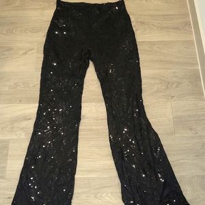 Sequin Bell Bottoms
